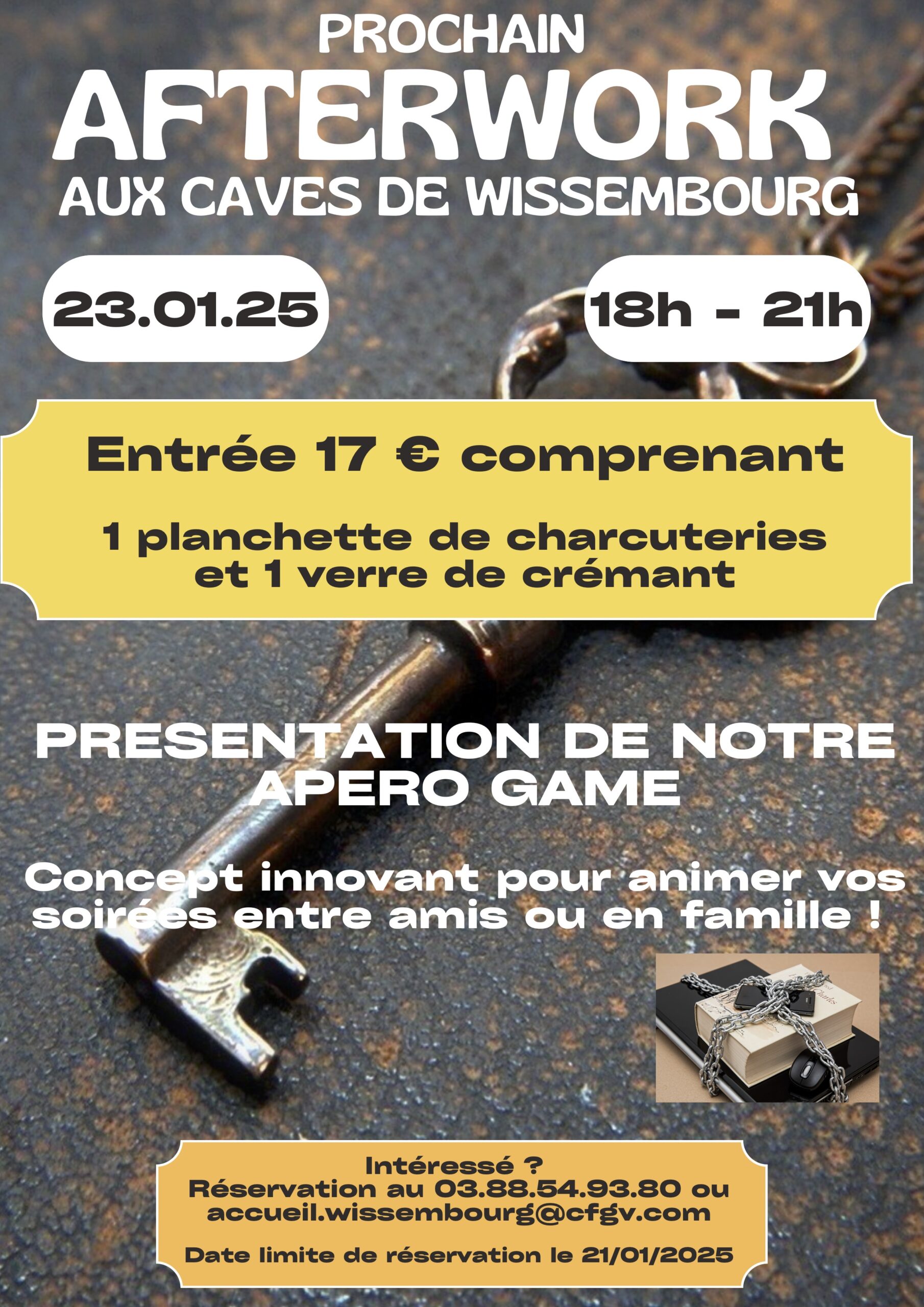 présentation exclusive de notre concept “Apéro Game”